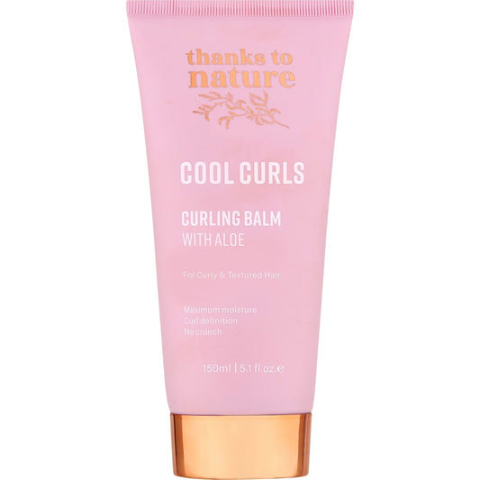Thanks To Nature Cool Curls Balm With Aloe Vera For Curly Hair 150ml