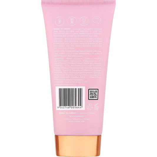 Thanks To Nature Cool Curls Curling Balm With Aloe 150ml