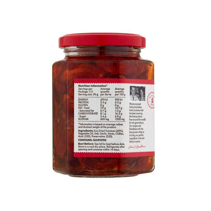 Sandhurst Sundried Tomatoes In Vegetable Oil - 270g