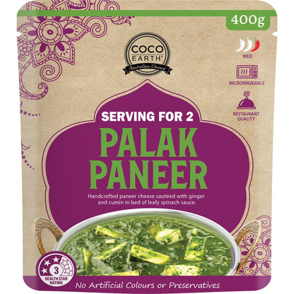 Coco Earth Palak Paneer 400g