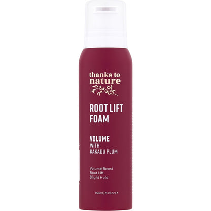 Thanks To Nature Root Lift Foam Volume With Kakadu Plum 150ml