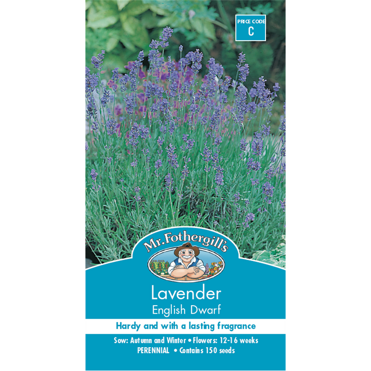 Mr Fothergill's Dwarf Lavender Flower Seeds