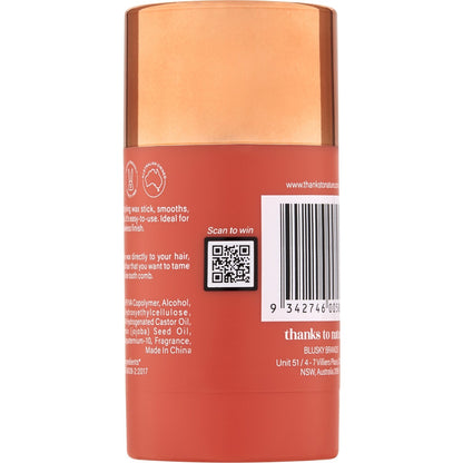 Thanks To Nature Hair Styling Wax Stick 50g