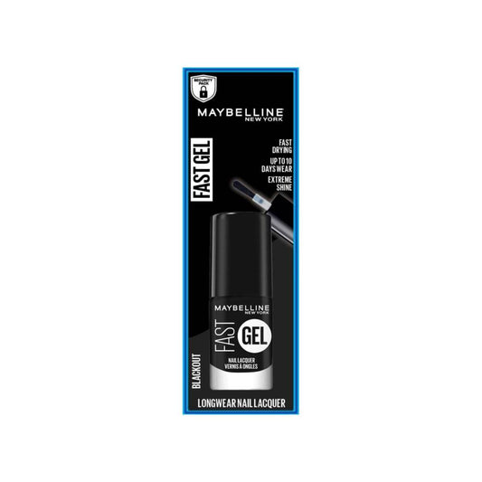 Maybelline Fast Gel Nail Polish Blackout - 6.7mL