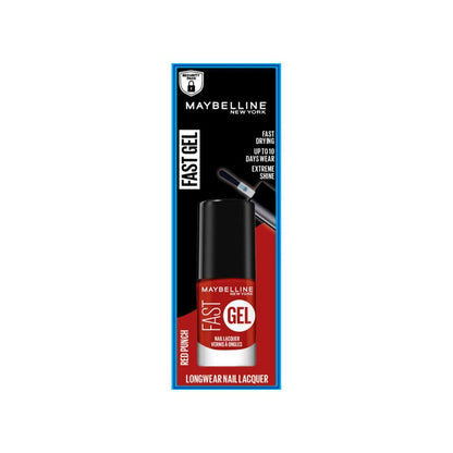 Maybelline Fast Gel Nail Polish Red Punch - 6.7mL