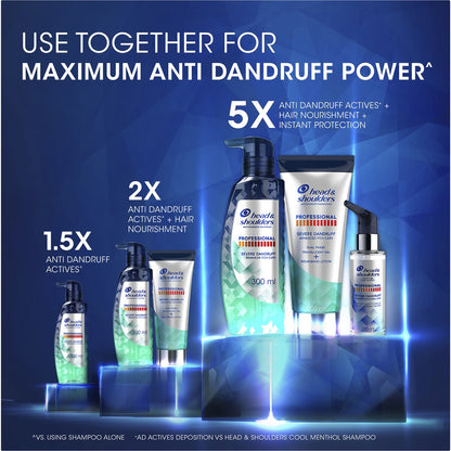 Head & Shoulders Professional Severe Dandruff Advanced Oil Control Shampoo 300mL