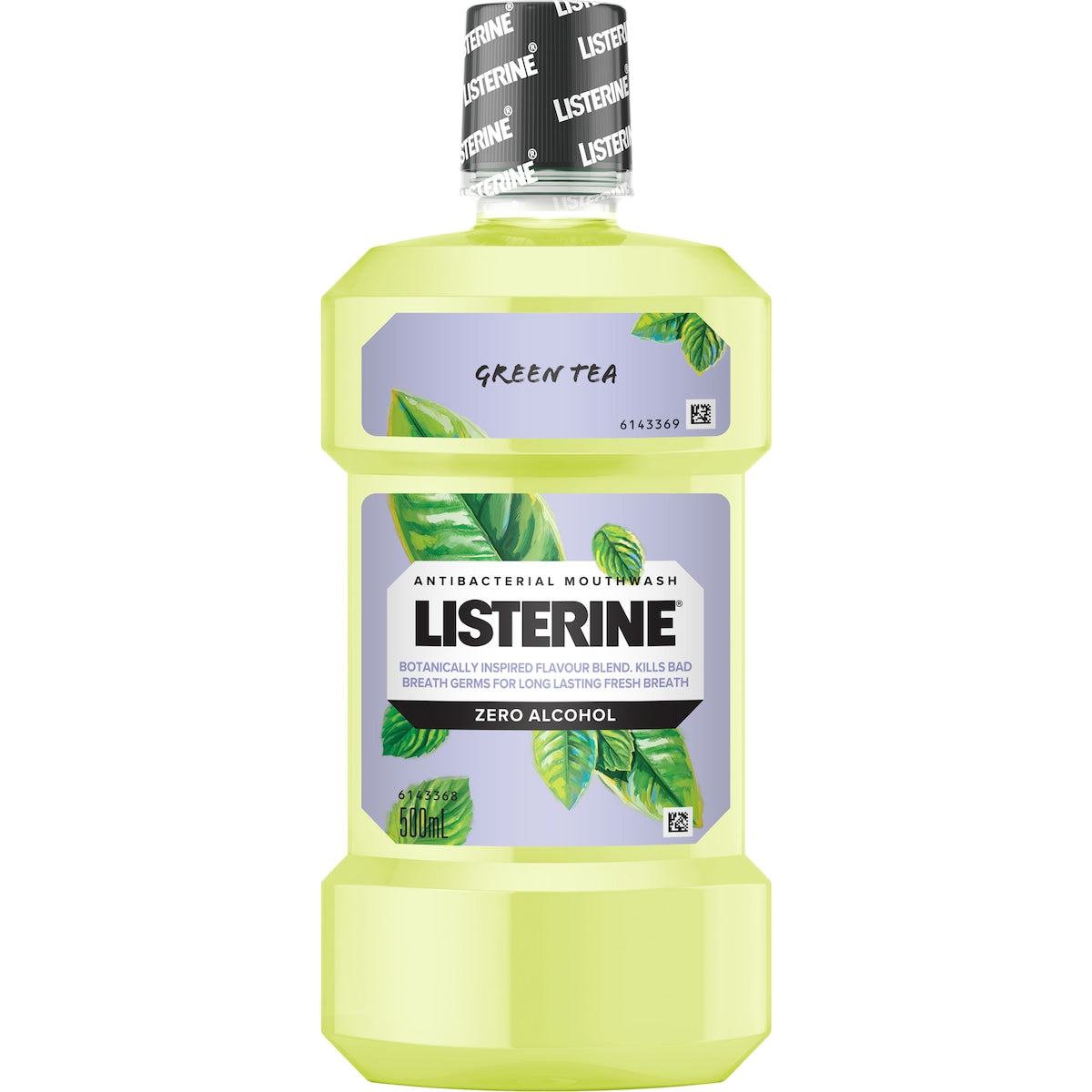 Listerine Mouth Wash Zero Alcohol Green Tea 500ml