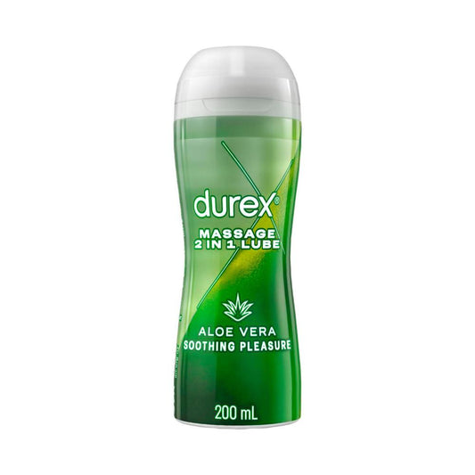 Durex Play & Massage 2 In 1 Lubricant Gel Aloe Vera - 200mL