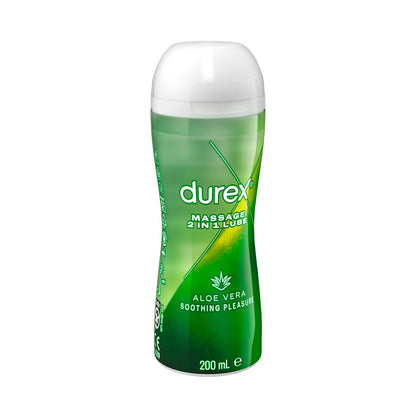 Durex Play & Massage 2 In 1 Lubricant Gel Aloe Vera - 200mL