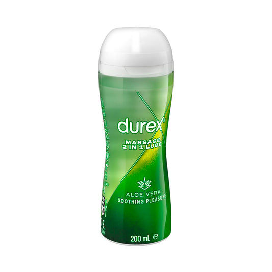Durex Play & Massage 2 In 1 Lubricant Gel Aloe Vera - 200mL