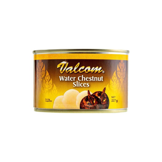 Valcom Water Chestnut Slices - 227g