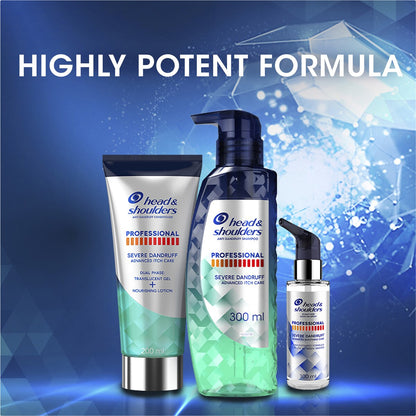 Head & Shoulders Professional Severe Dandruff Advanced Itch Care Shampoo 300mL