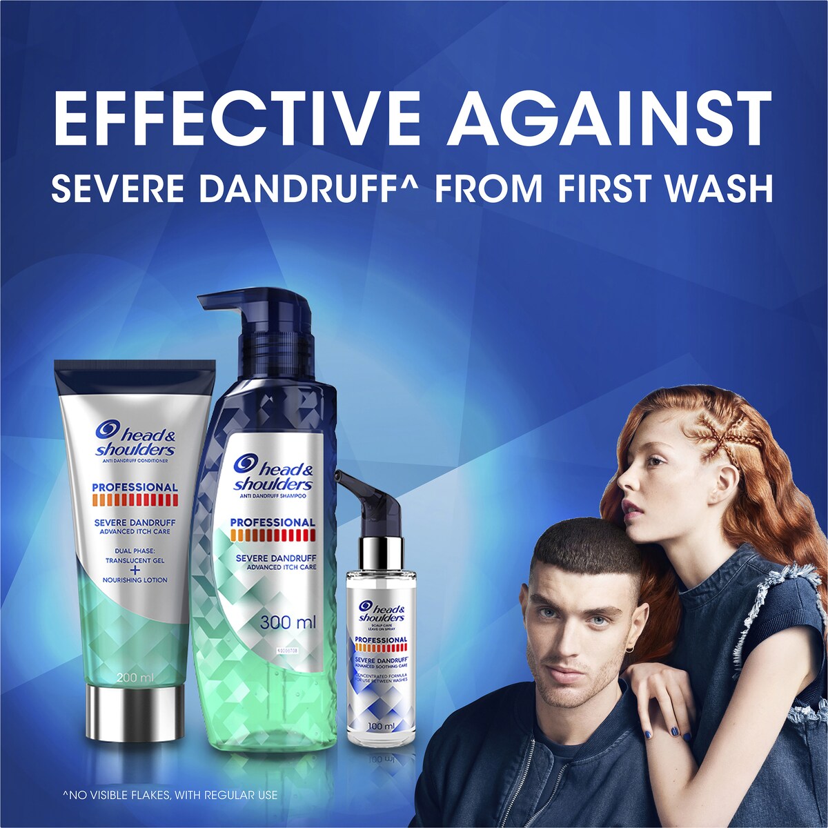 Head & Shoulders Professional Severe Dandruff Advanced Itch Care Shampoo 300mL