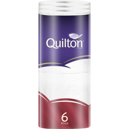 Quilton Gold Shea Butter 4 Ply Toilet Paper 6 Pack
