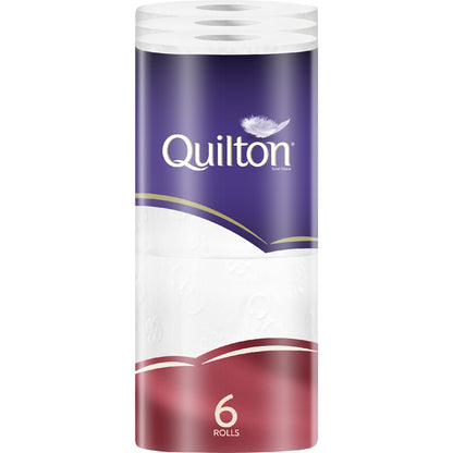 Quilton Gold Shea Butter 4 Ply Toilet Paper 6 Pack