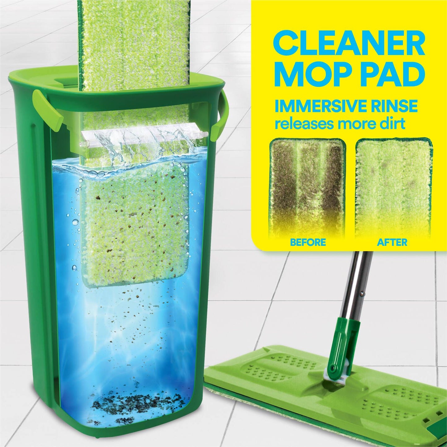 Sabco Rinse N Wring Gen 2 Microfibre Mop Set - 236 x 398mm
