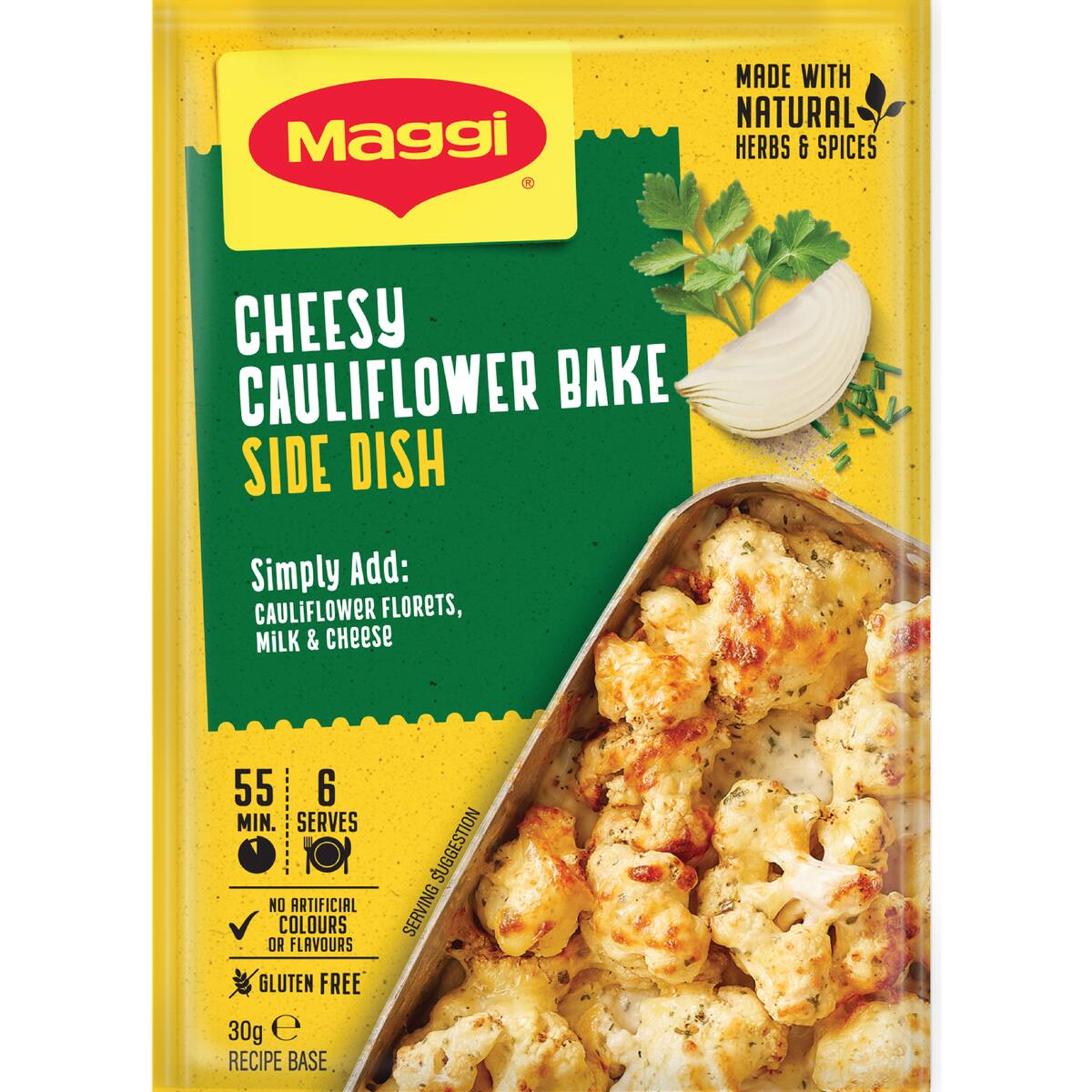 Maggi Side Dishes Cheesy Cauliflower Bake 30g