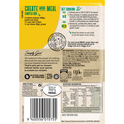 Maggi Side Dishes Three Cheese Potato Bake 21g