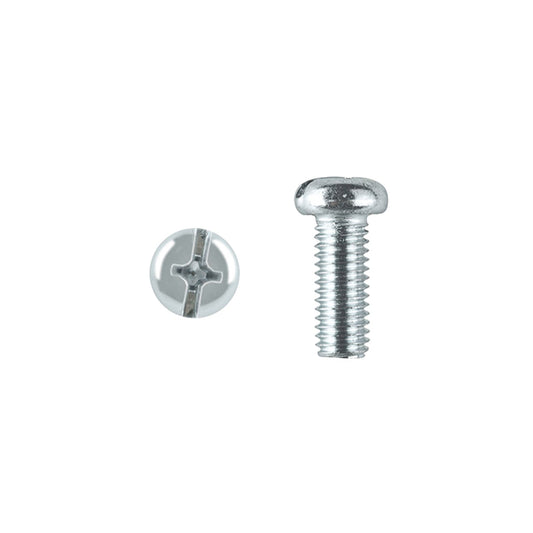 Pinnacle Zinc Plated Round Head Bolts & Nuts M6 x 20mm 8 Pack