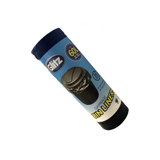 Glitz 60L Garbage Bin Liners - 25 Pack