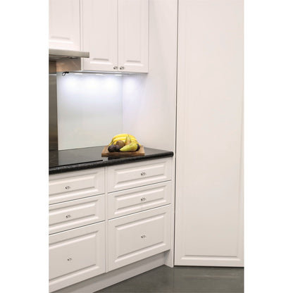 Prestige Glass Knob - 25mm - Chrome