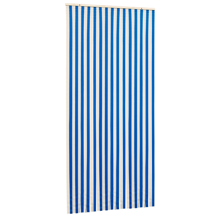 Pillar 86 x 200cm Blue White Weekender PVC Door Curtain