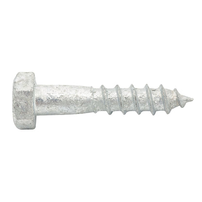 Zenith Coach Screw - M8 x 40mm - Hot Dipped Galvanised - 25 Pack