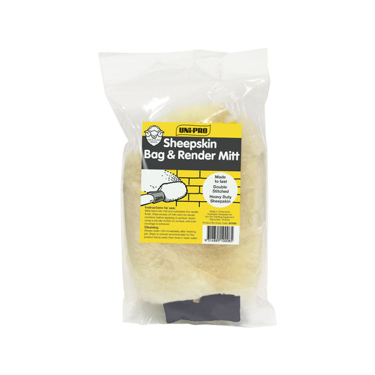 UNi-PRO Sheepskin Bag and Render Mitt - 190mm