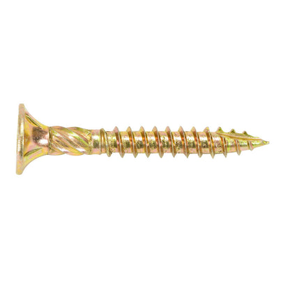 Titan Bugle Batten Screw - 14g x 50mm - Zinc Gold - 25 Pack