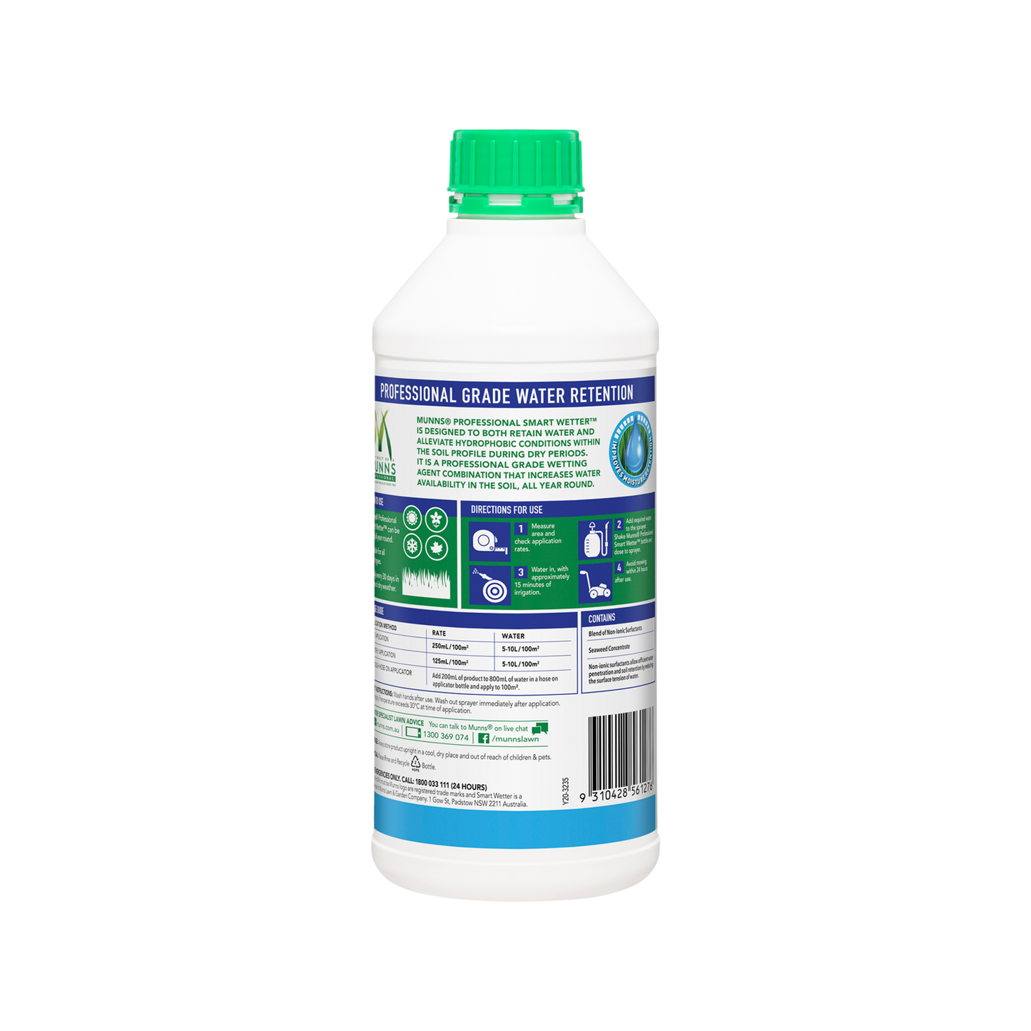 Munns Professional Lawn Wetter - 1L