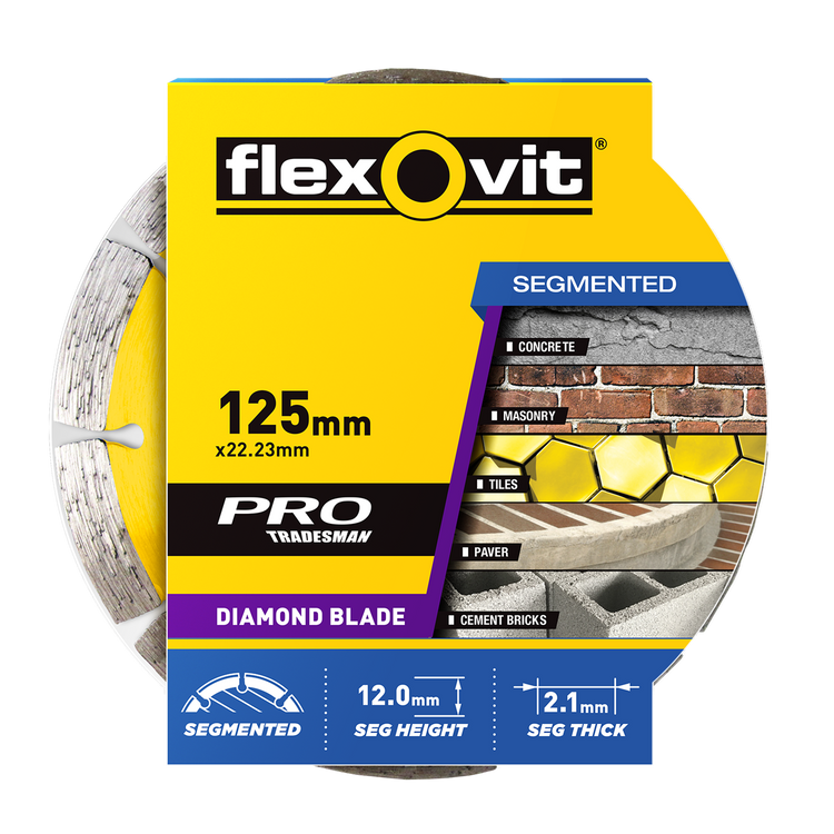 Flexovit Diamond Blade - 125mm
