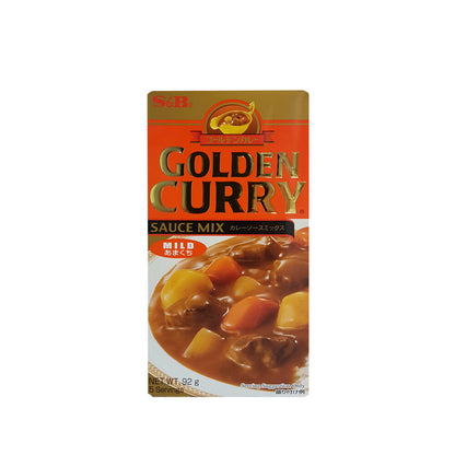 S & B Golden Curry Mild Curry Sauce Mix - 92g