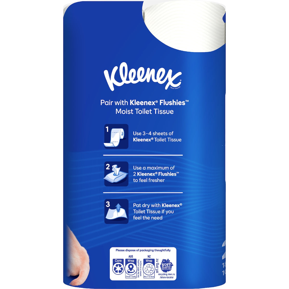 Kleenex Complete Clean White Toilet Paper 24 Pack