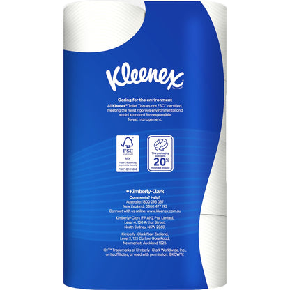 Kleenex Complete Clean White Toilet Paper 24 Pack