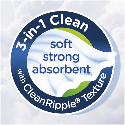 Kleenex Complete Clean White Toilet Paper 24 Pack