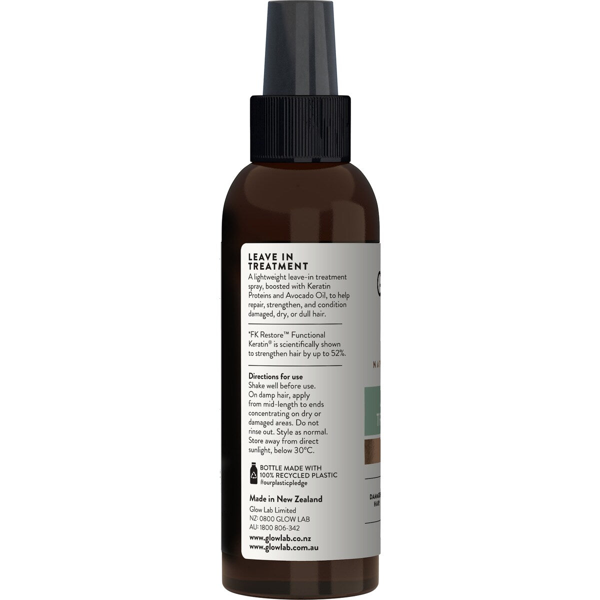 Glow Lab Leave In Treatment Keratin 150ml