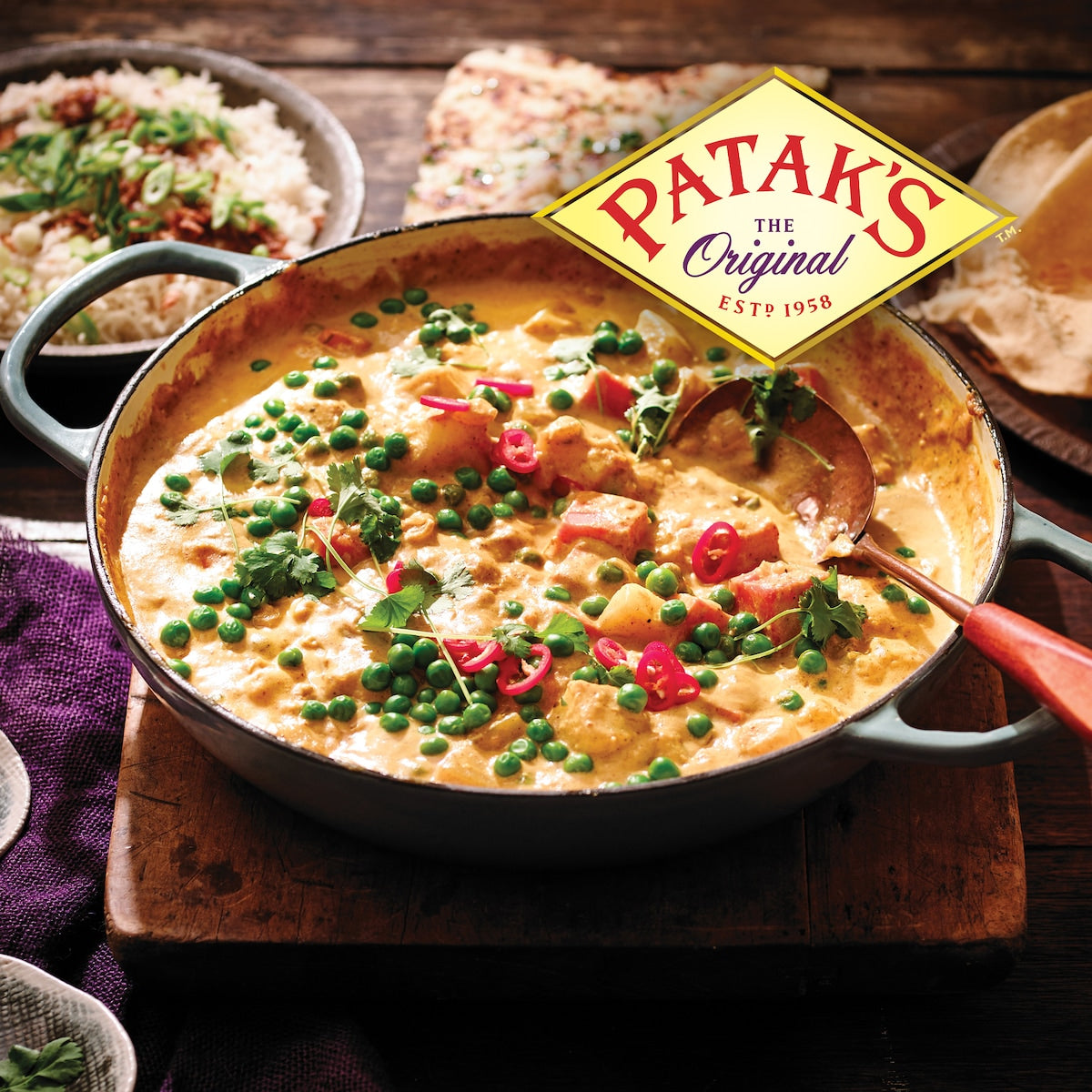 Pataks Korma Curry Simmer Sauce 450g
