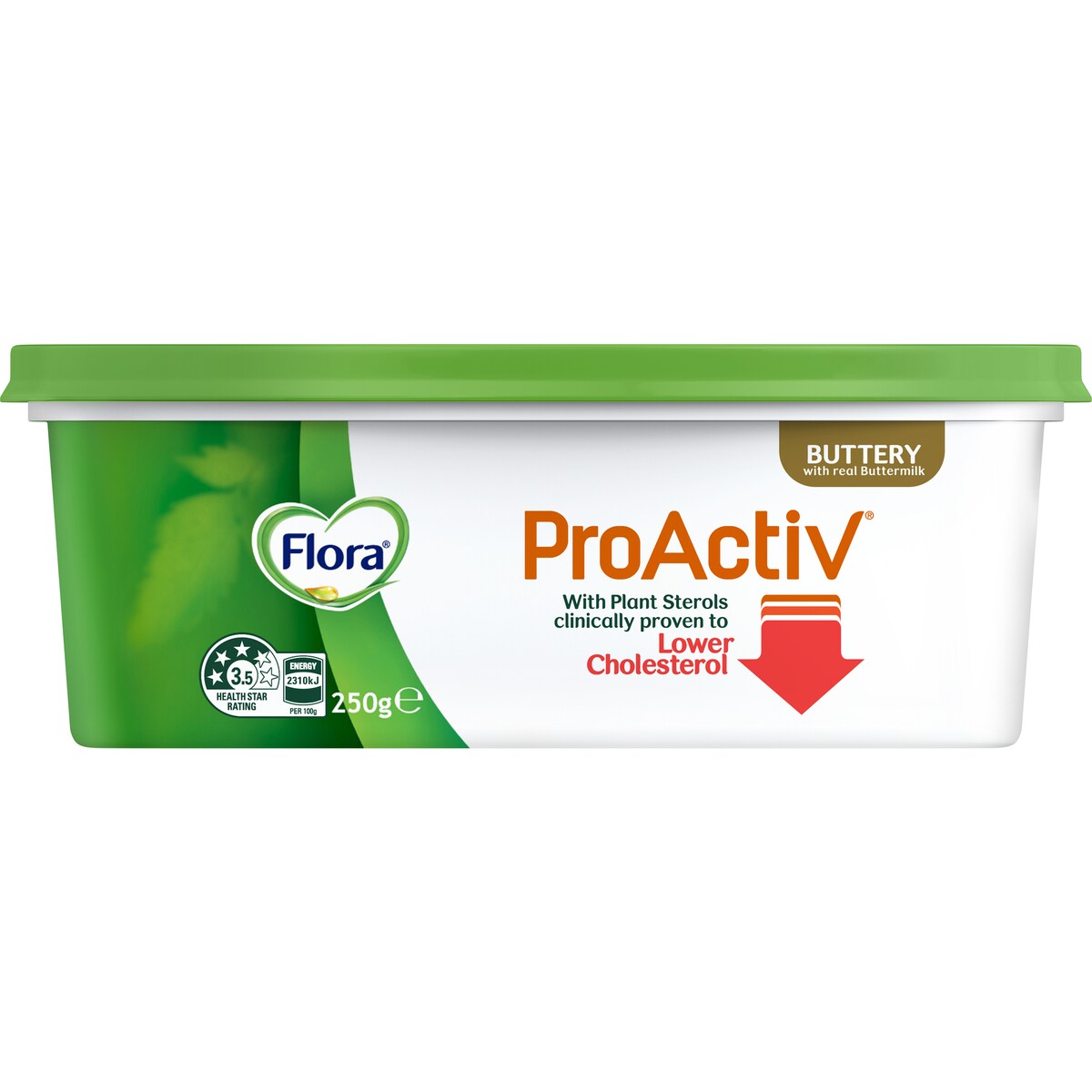Flora Proactiv Margarine Buttery 250g