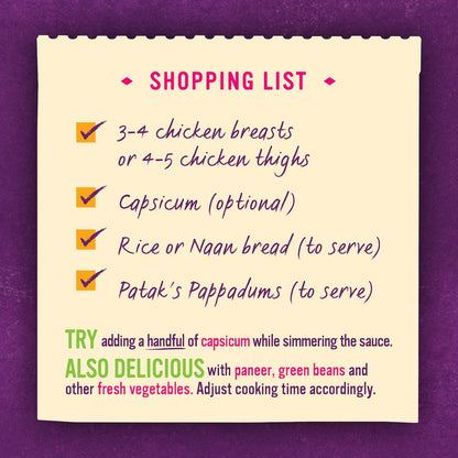 Pataks Spicy Butter Chicken Simmer Sauce 450g