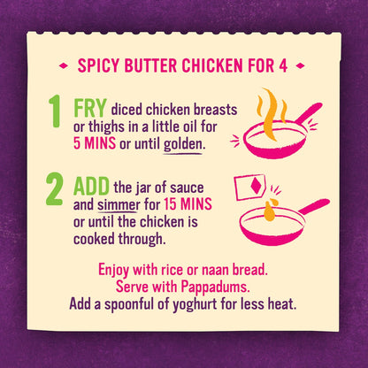 Pataks Spicy Butter Chicken Simmer Sauce 450g