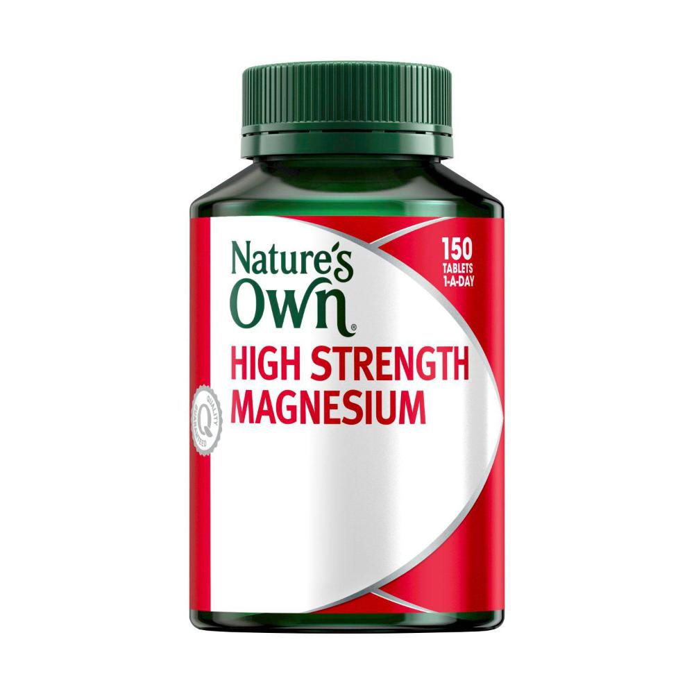 Nature's Own High Strength Magnesium Muscle Health Capsules - 150 pack
