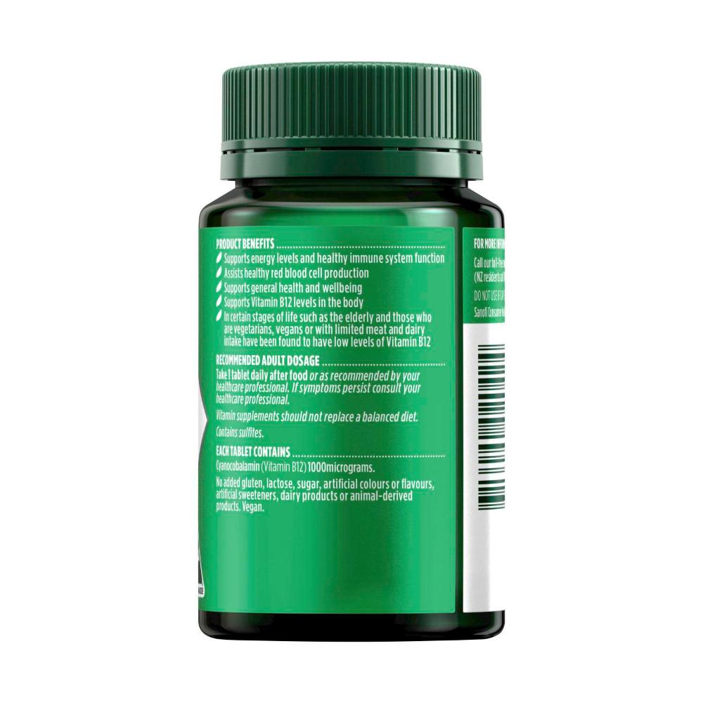 Nature's Own Vitamin B12 1000mcg Vitamin B Tablets For Energy - 150 pack