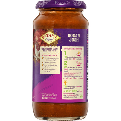 Pataks Rogan Josh Curry Simmer Sauce 450g