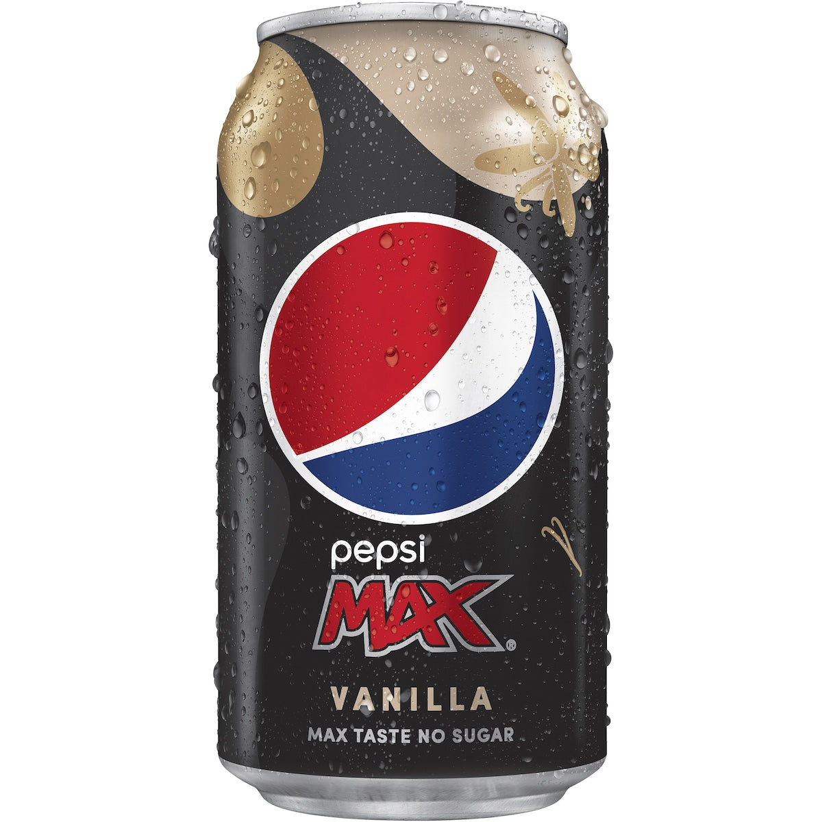 Pepsi Max No Sugar Vanilla Soft Drink Cans 375ml X 10 Pack