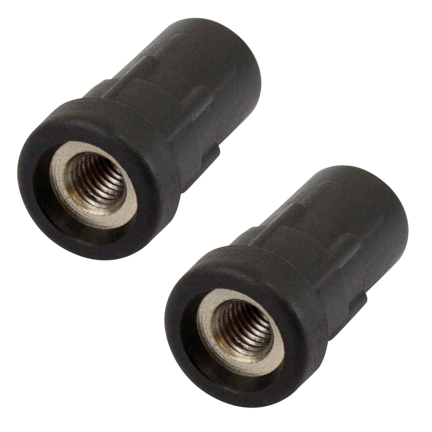 Richmond Round Threaded Tube Insert - M10 - 25mm - 100kg - 2 Pack