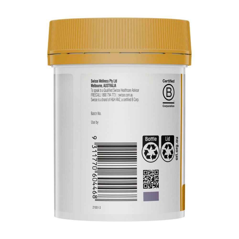 Swisse Beauty Collagen Glow Supports Skin Elasticity & Firmness 120 Tablets - 120 pack