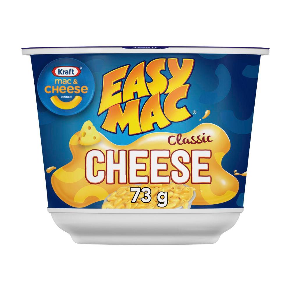 Kraft Easy Mac And Cheese Classic Cheese Pasta Bowl Macaroni Noodles - 73g