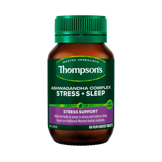 Thompsons Ashwagandha Complex Stress + Sleep - 60 pack