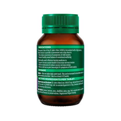 Thompsons One-A-Day St Johns Wort 4000Mg - 60 pack