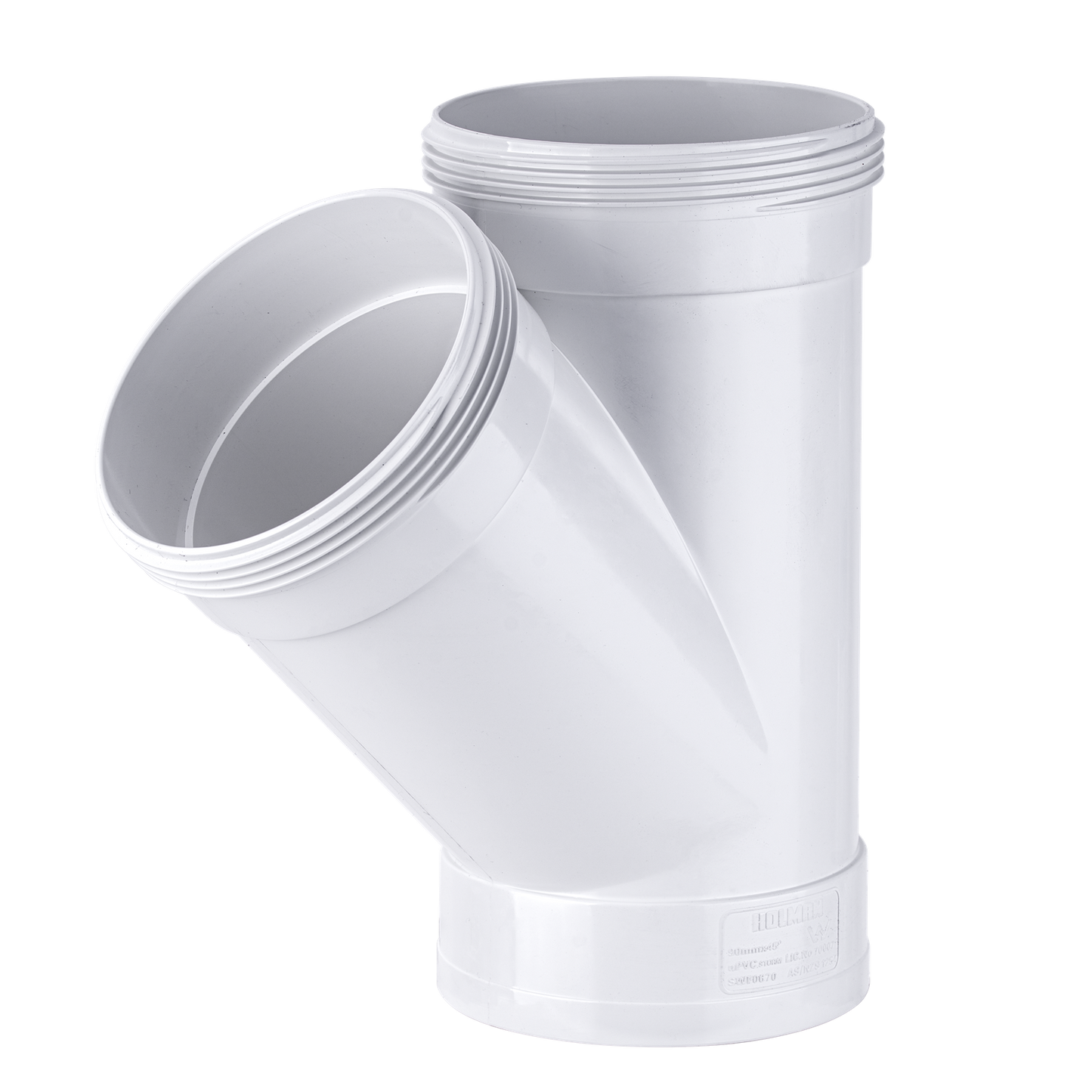 Holman 90mm Stormwater Junction - 45°